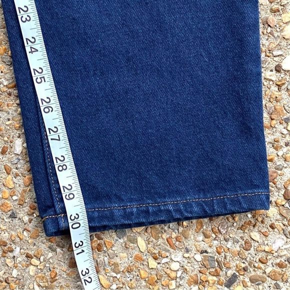 L.L. Bean Original Fit Relaxed Women's High Rise Blue Jeans Size 12 Reg - Picture 5 of 8